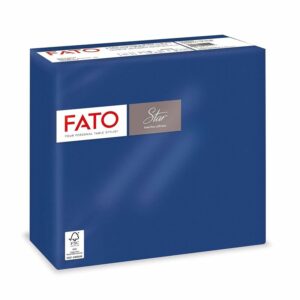 Tovagliolo STAR 2v punta a punta 38×38 40 pezzi BLU NOTTE